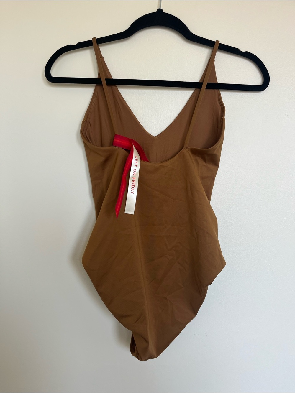 Left On Friday Tan One-Piece Swimsuit - Picture 4 of 6
